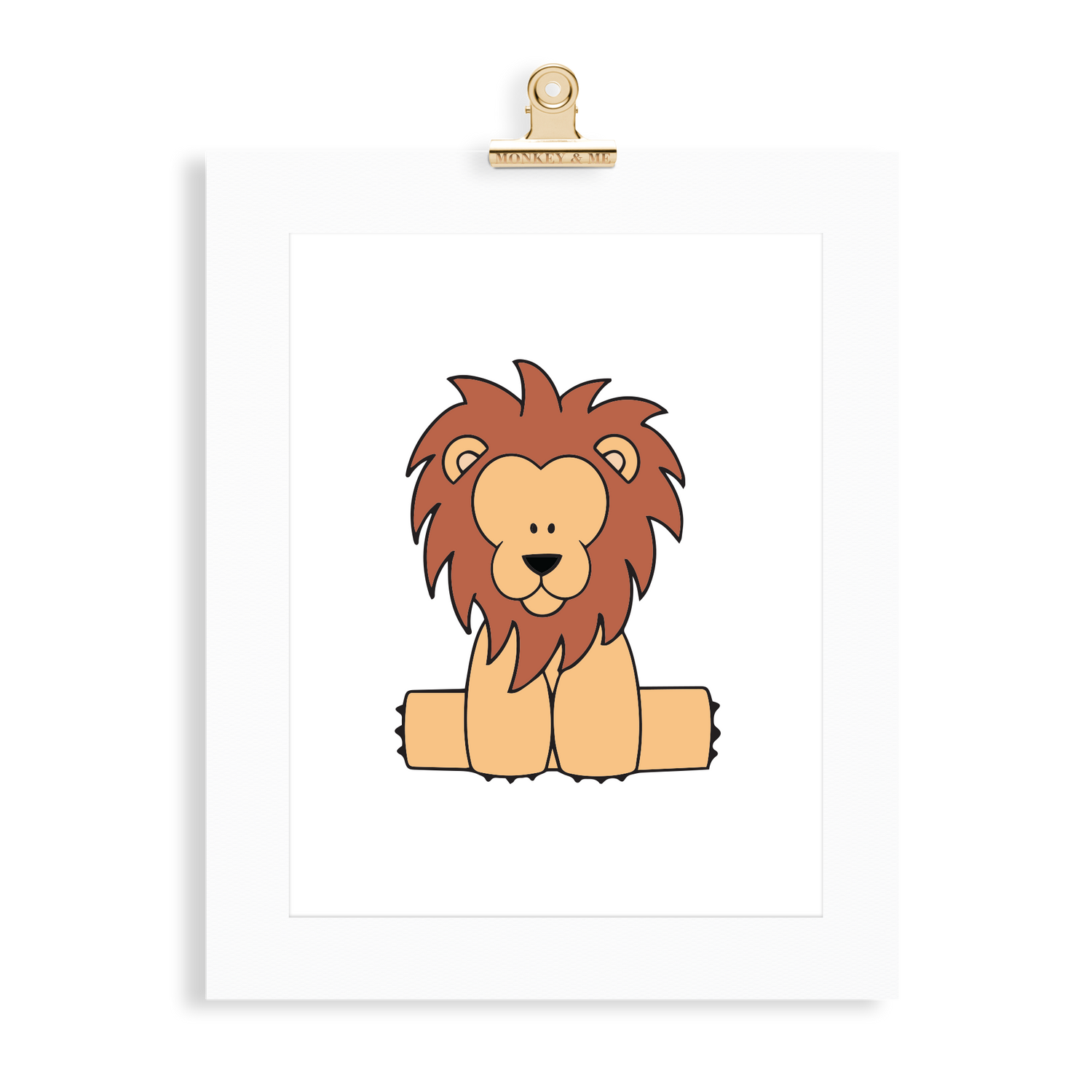Lion Cub Print - Monkey & Me UK