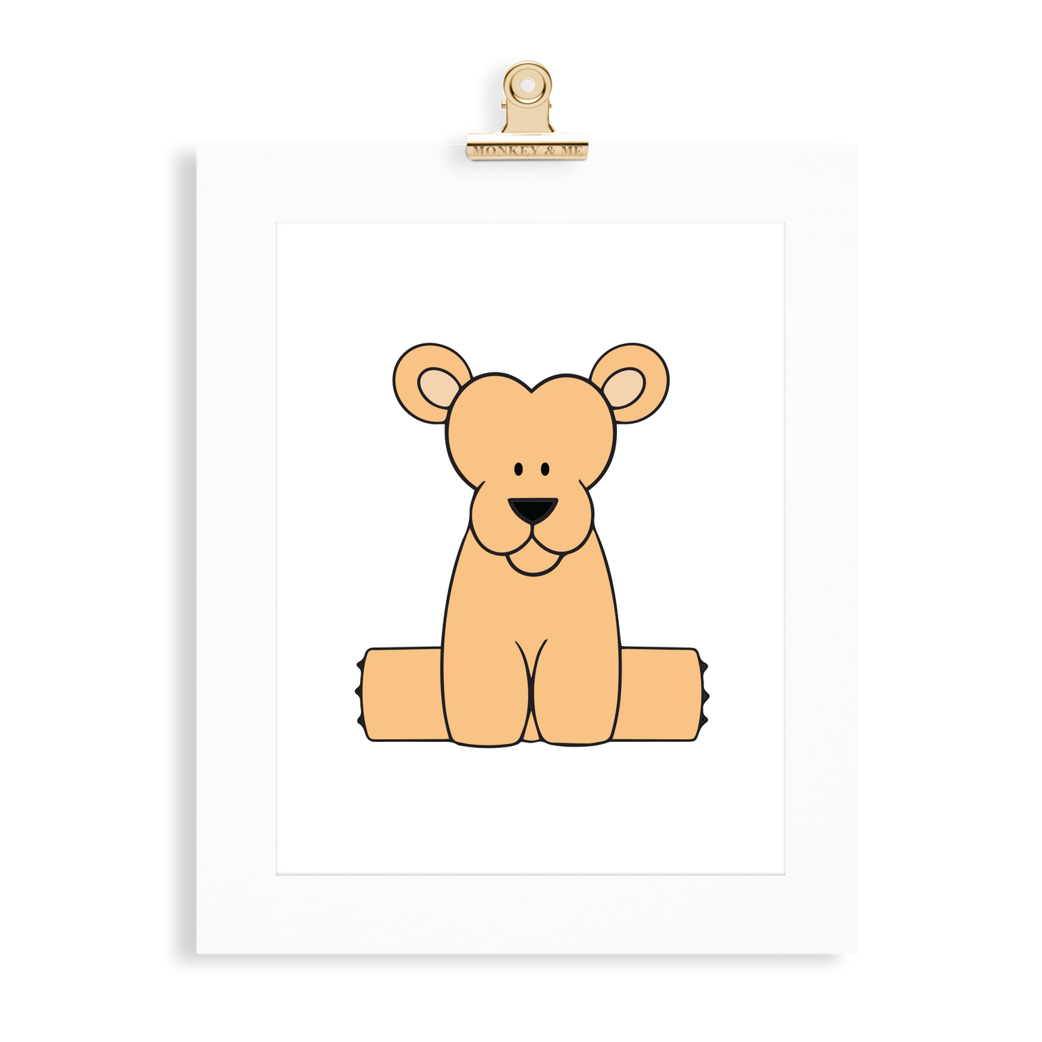 Lioness Cub Print - Monkey & Me UK