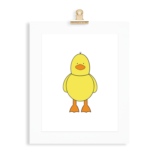 Duckling Print - Monkey & Me UK