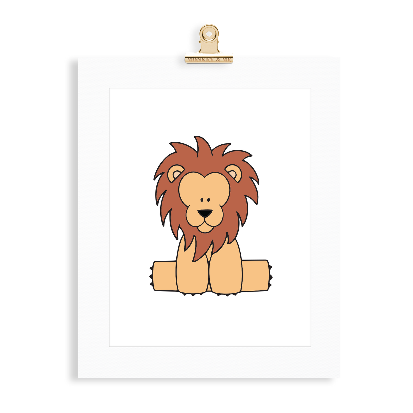 Lion Cub Print - Monkey & Me UK