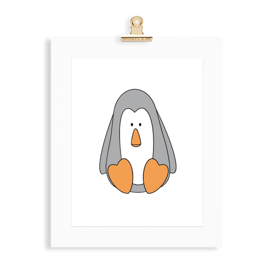 Penguin Chick Print - Monkey & Me UK