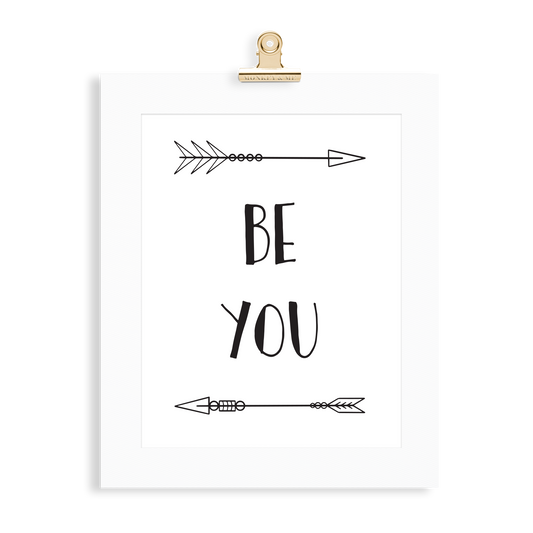 Be You Print - Monkey & Me UK