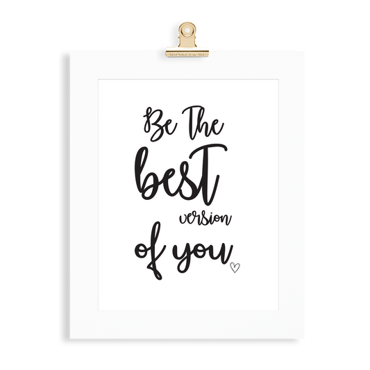Be the Best Print - Monkey & Me UK