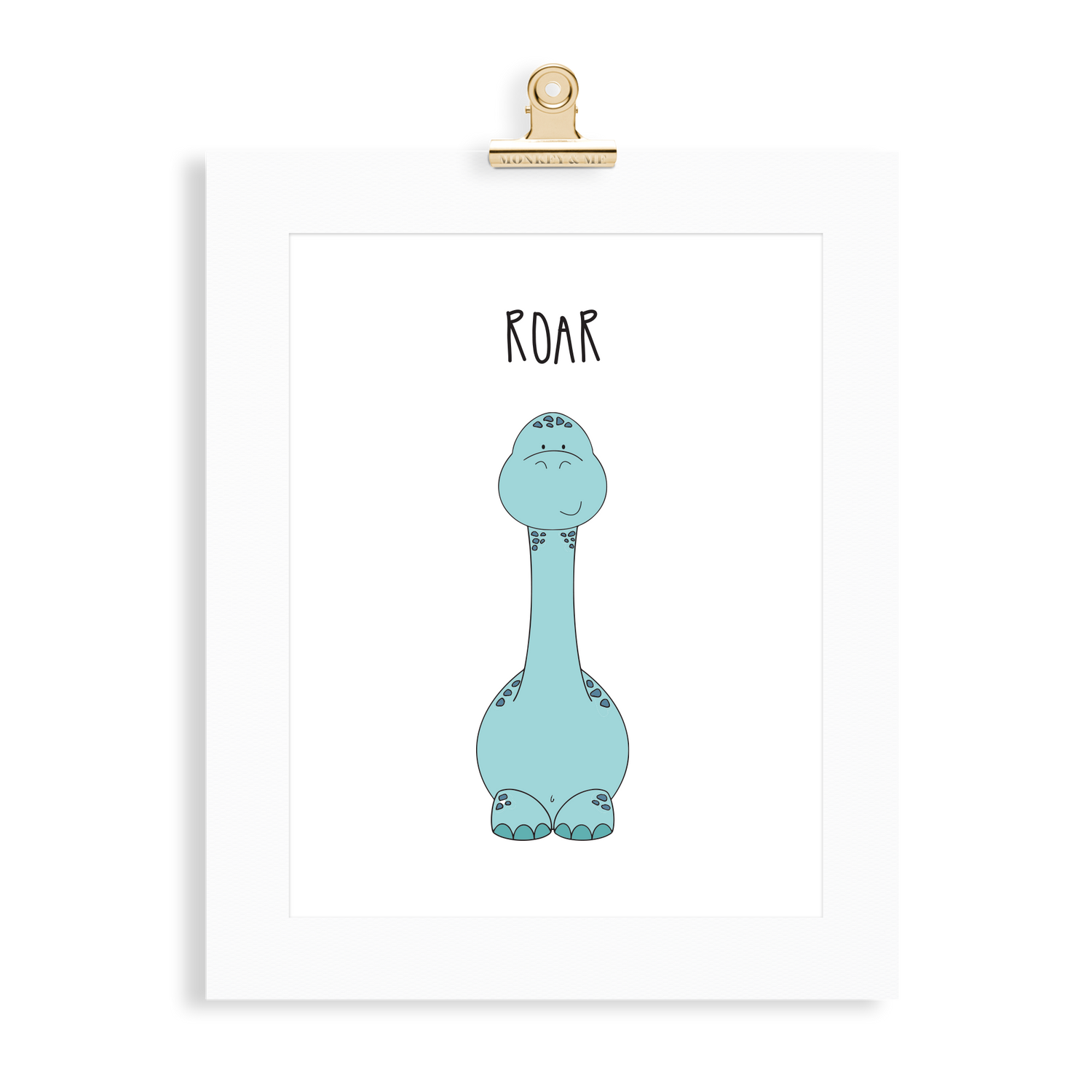 Brachiosaurus print (A5 or A4 unframed) - Monkey & Me UK
