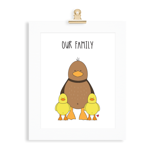Duck Family (1 Parent) - Monkey & Me UK