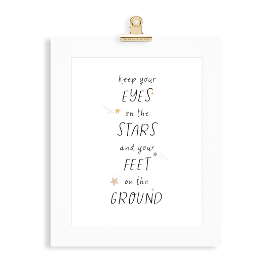 Eyes On The Stars Print - Monkey & Me UK