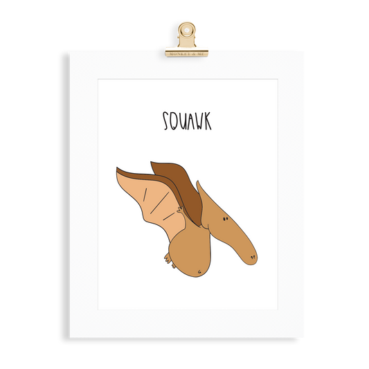 Pteranodon print (A5 or A4 unframed) - Monkey & Me UK