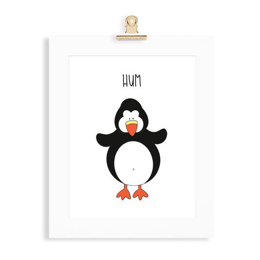 Puffin print  (A5 or A4 unframed) - Monkey & Me UK