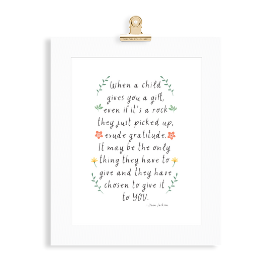 A Childs Gift Print - Monkey & Me UK