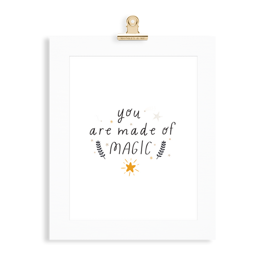 Made of Magic Print - Monkey & Me UK
